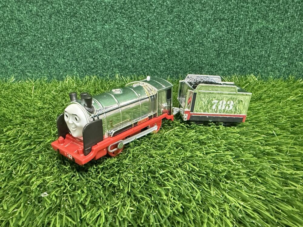 Thomas & Friends TrackMaster Metallic Green Ryan 783 Engine & Tender